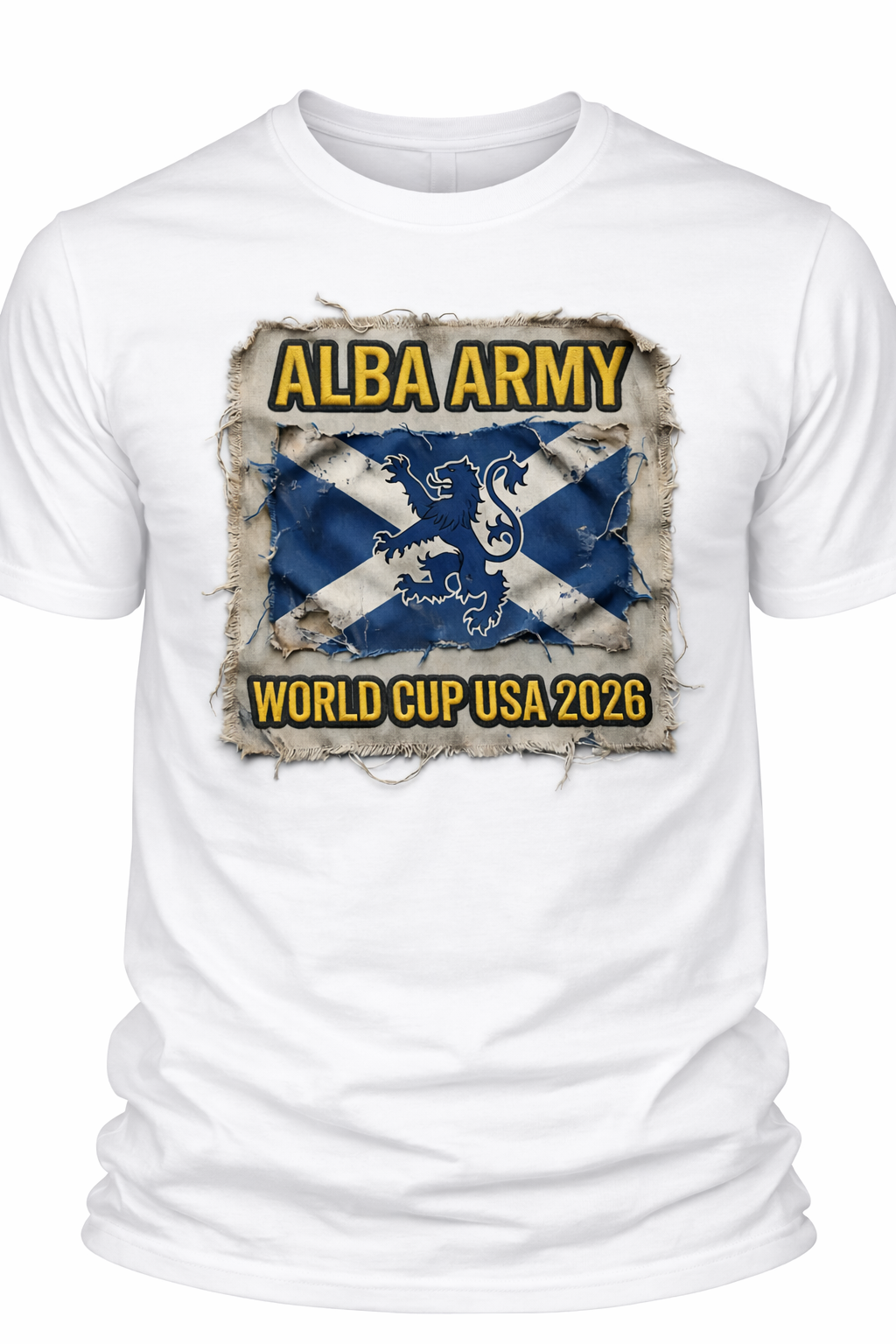Alba Army Saltire Lion World Cup USA 2026 2 - T-shirt