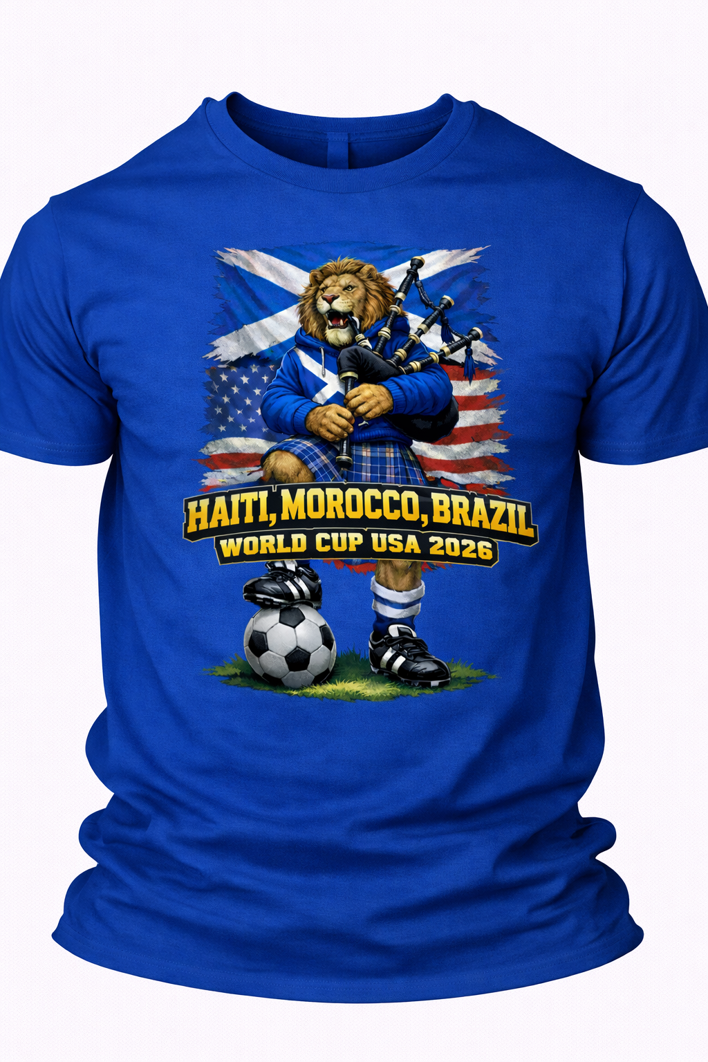Haiti, Morocco, Brazil World Cup USA 2026 - T-shirt