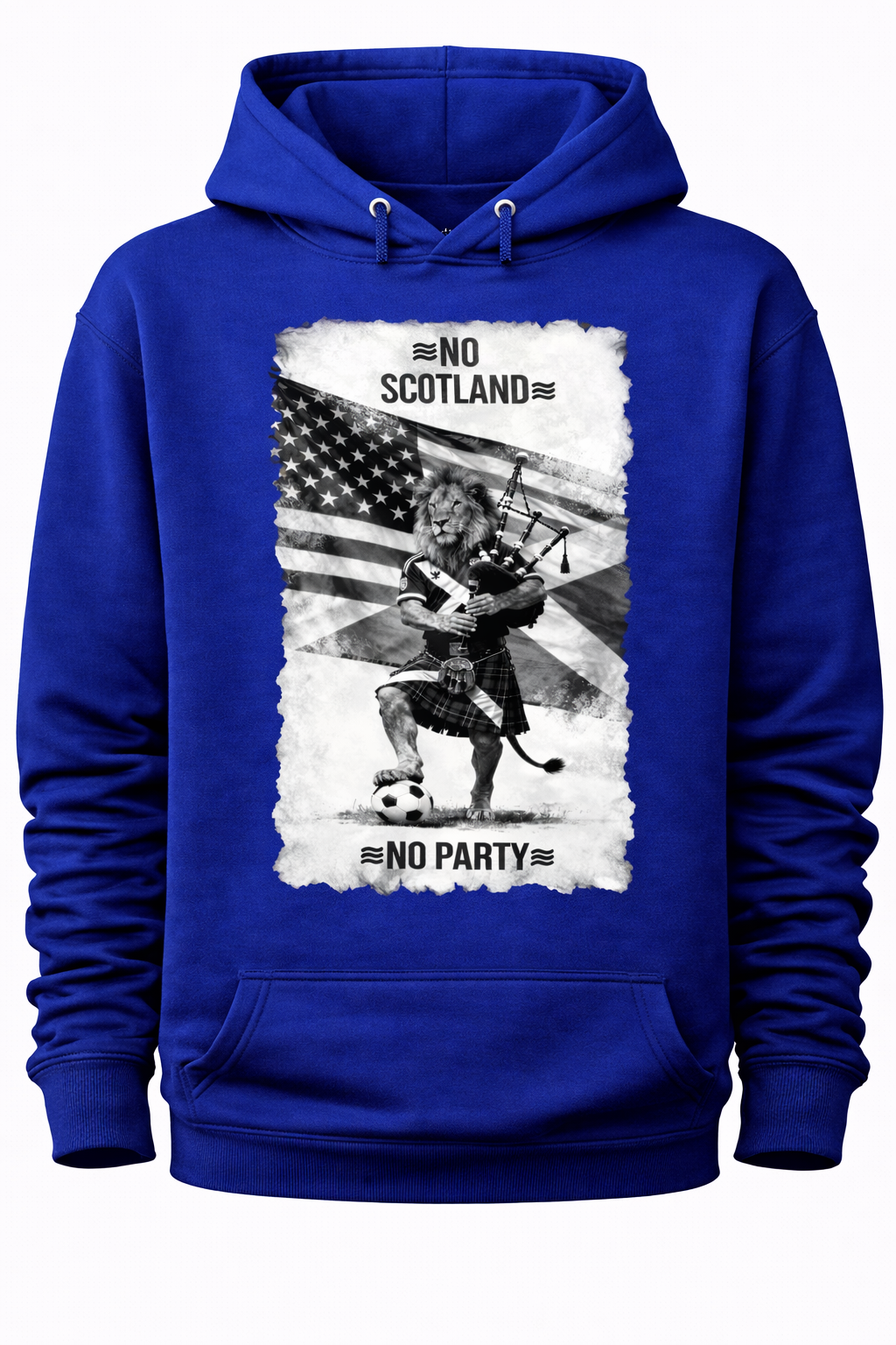 No Scotland, No Party B&W - World Cup 2026 - Hoodie
