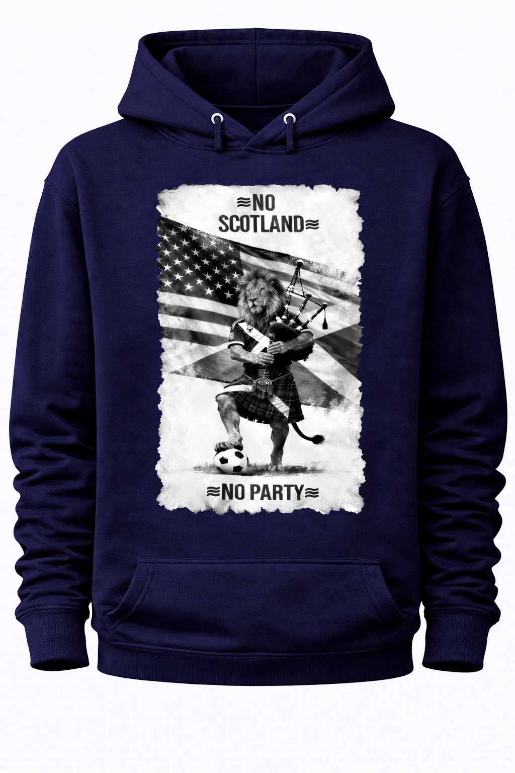 No Scotland, No Party B&W - World Cup 2026 - Hoodie