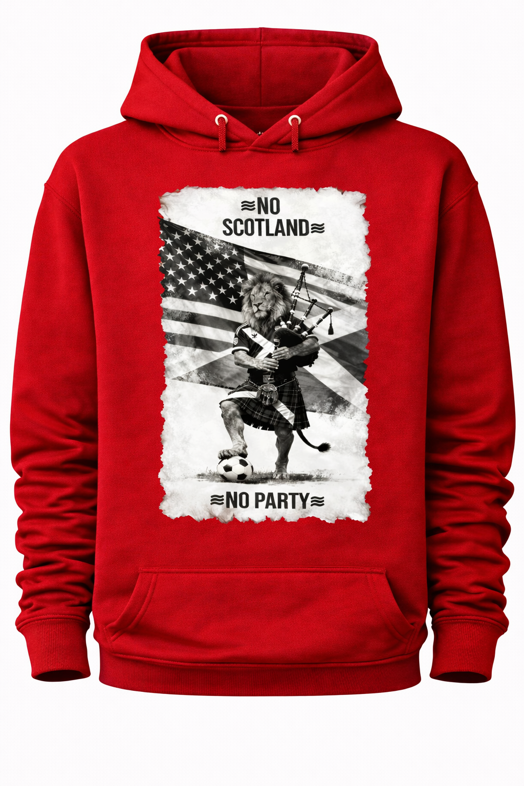 No Scotland, No Party B&W - World Cup 2026 - Hoodie