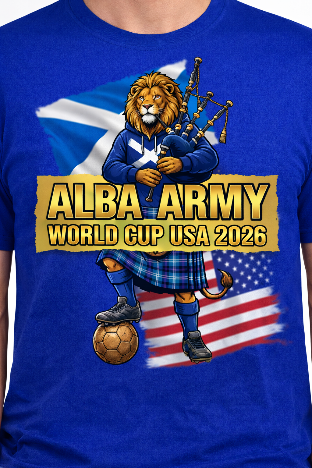 Alba Army World Cup USA 2026 1 - T-shirt