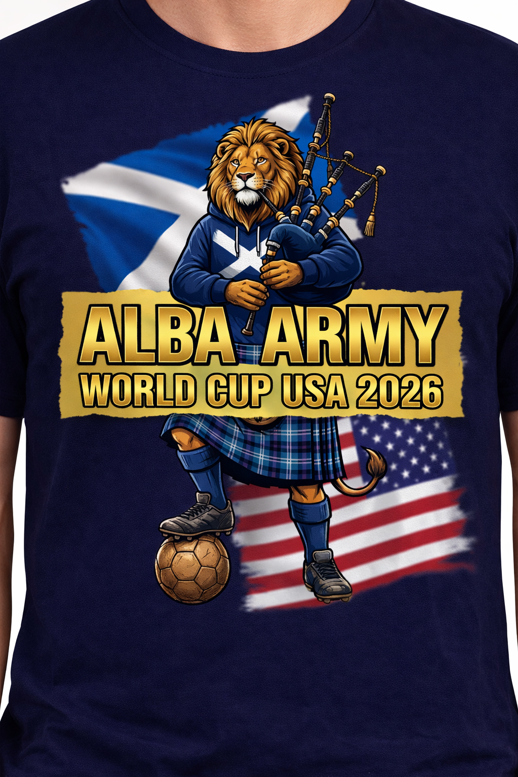 Alba Army World Cup USA 2026 1 - T-shirt