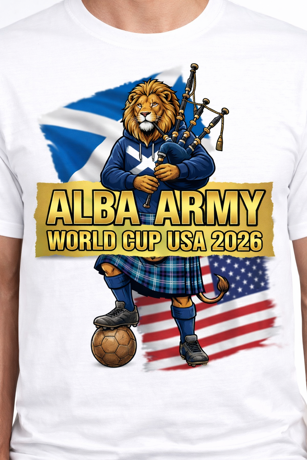 Alba Army World Cup USA 2026 1 - T-shirt