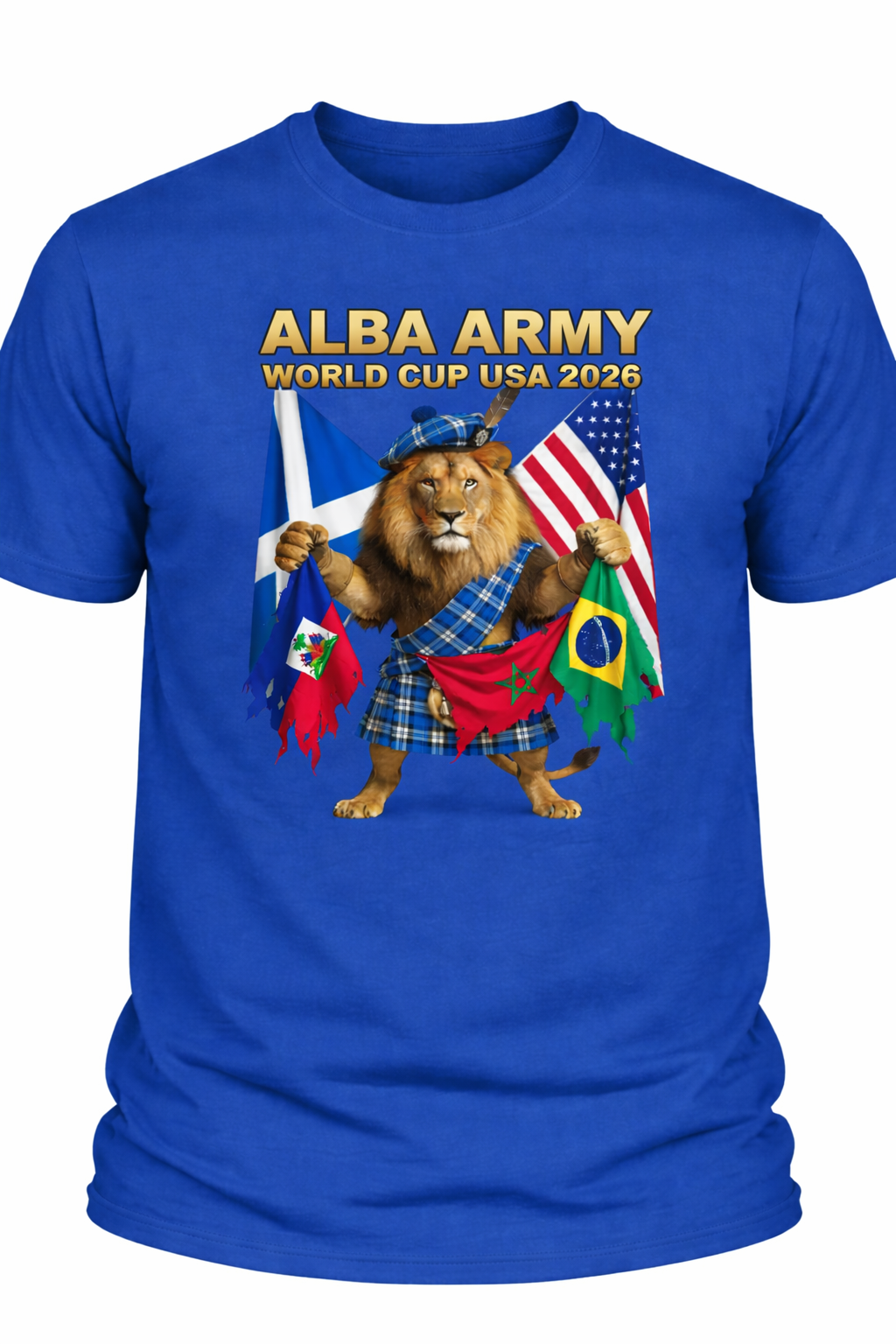 Alba Army Lion World Cup USA 2026 1 - T-shirt