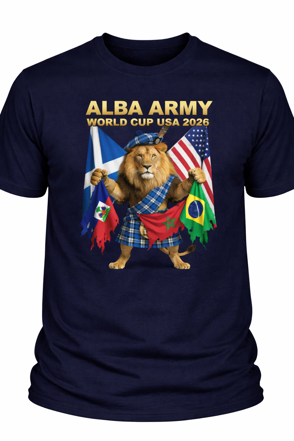 Alba Army Lion World Cup USA 2026 1 - T-shirt