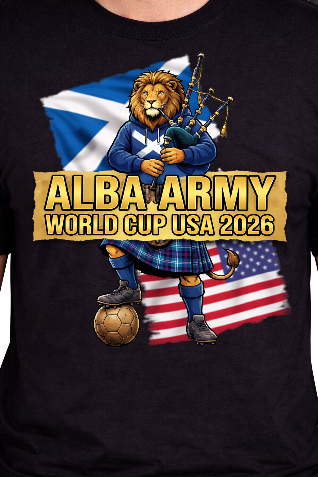 Alba Army World Cup USA 2026 1 - T-shirt