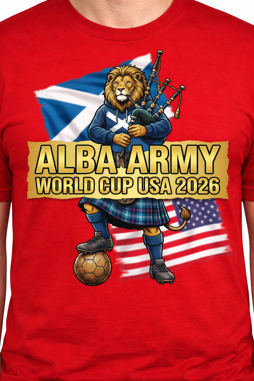 Alba Army World Cup USA 2026 1 - T-shirt