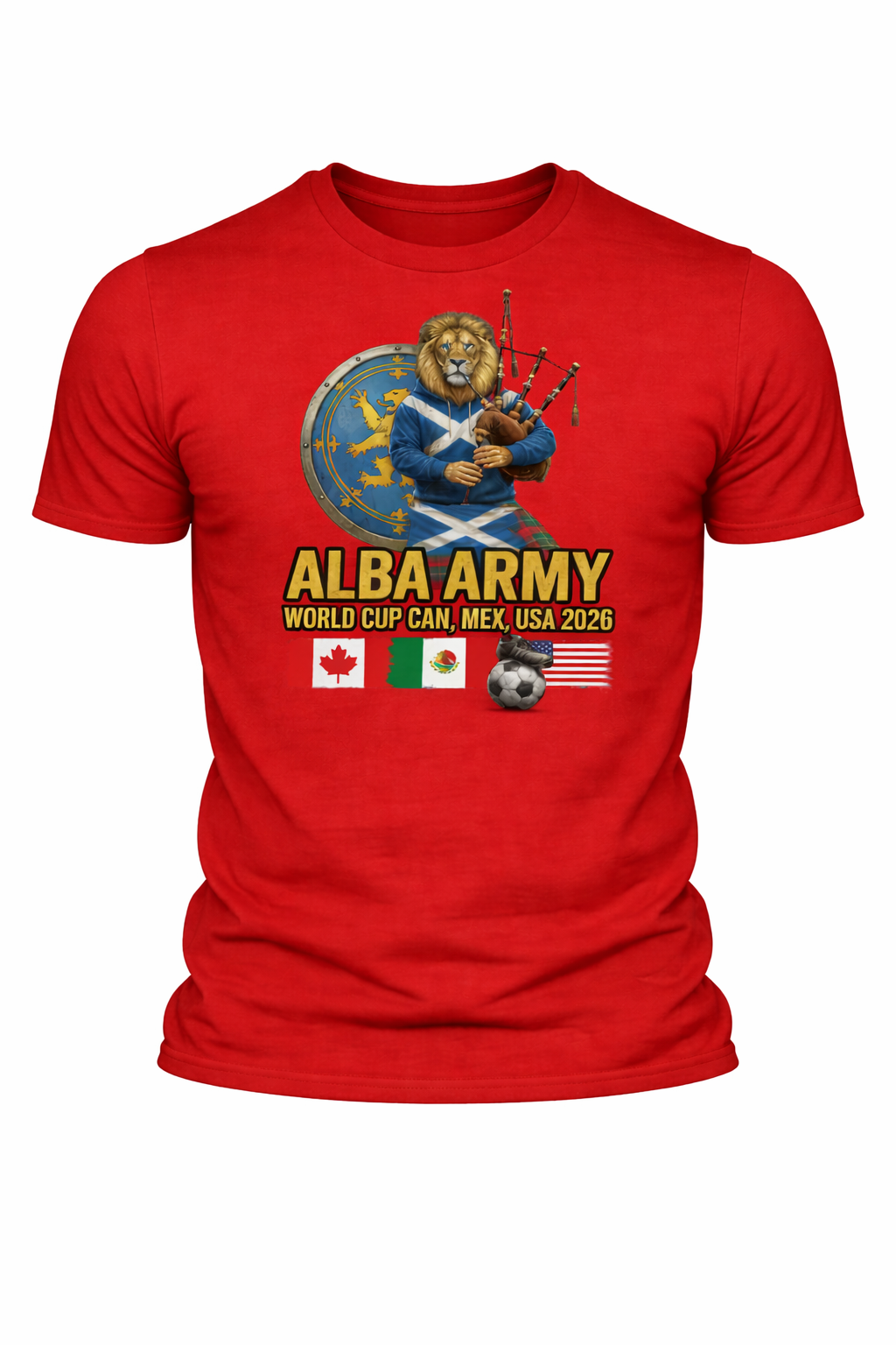 Alba Army World Cup 2026 - 3 Countries - T-shirt