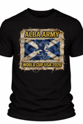 Alba Army Saltire Lion World Cup USA 2026 2 - T-shirt