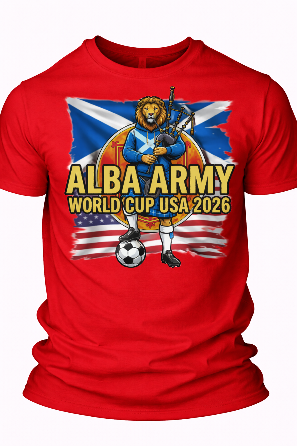 Alba Army World Cup USA 2026 3 - T-shirt