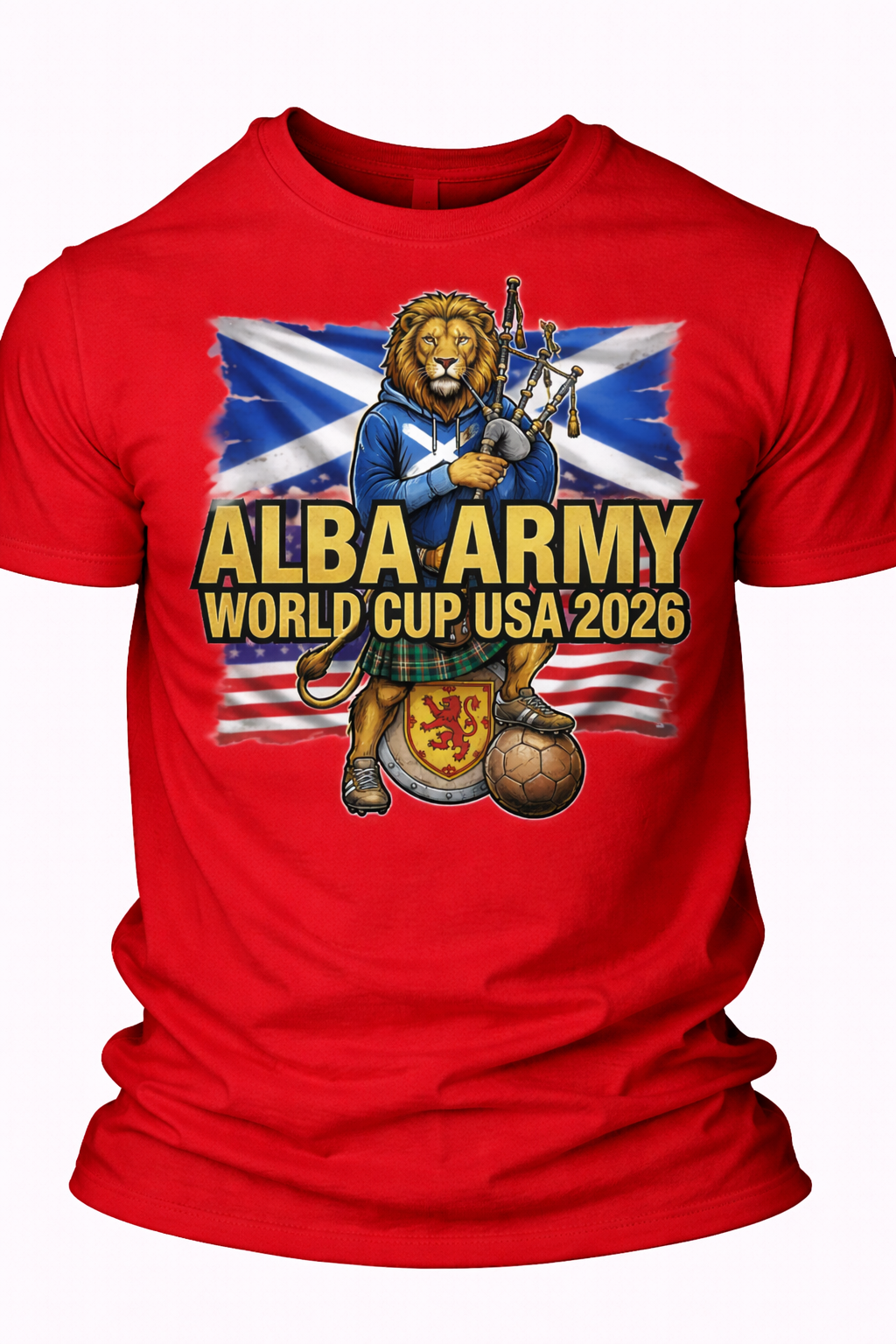 Alba Army World Cup USA 2026 4 - T-shirt