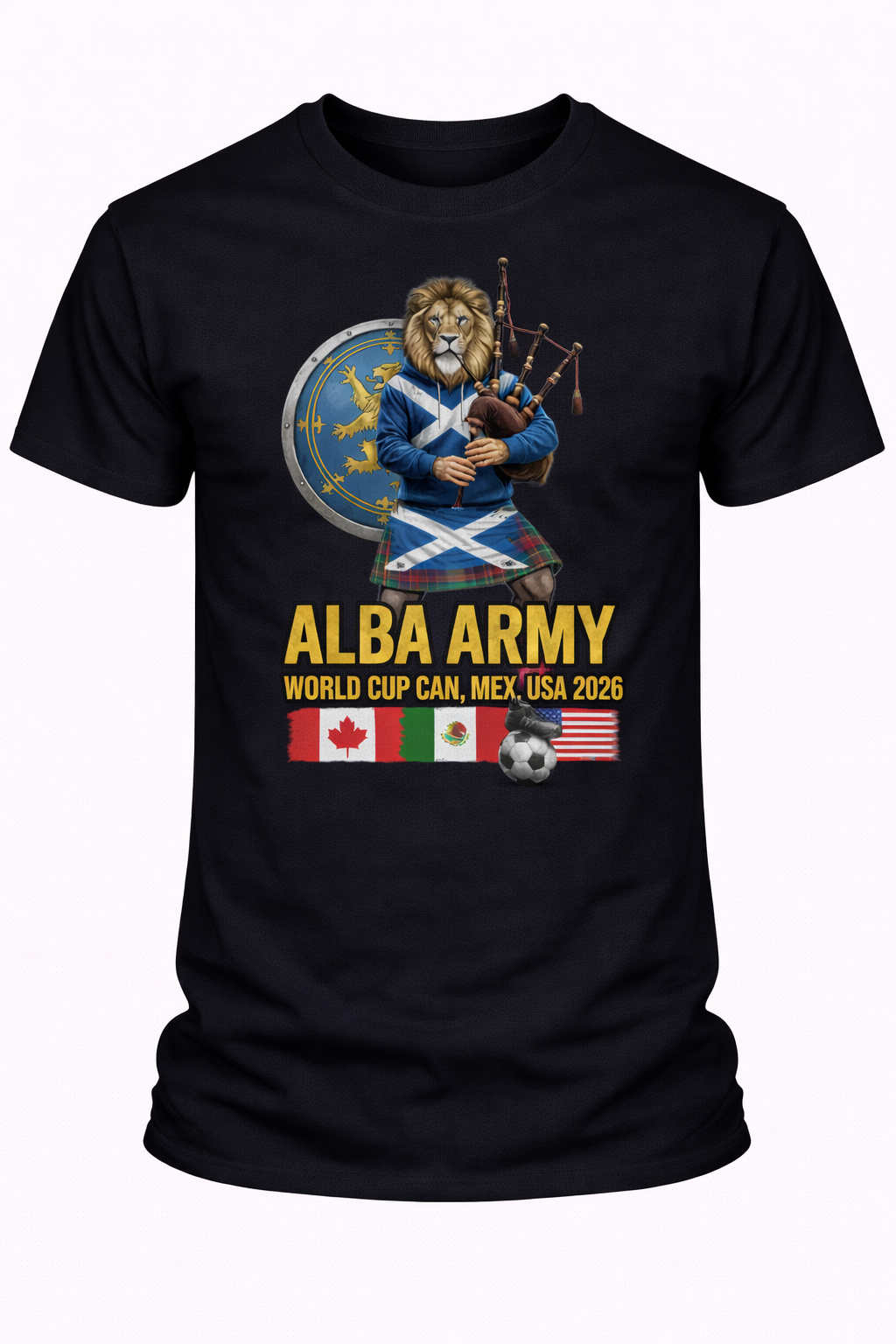 Alba Army World Cup 2026 - 3 Countries - T-shirt