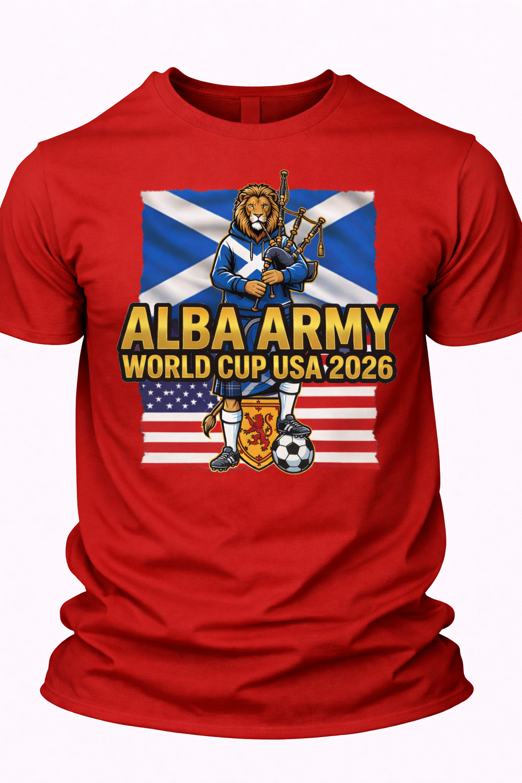 Alba Army World Cup USA 2026 2 - T-shirt