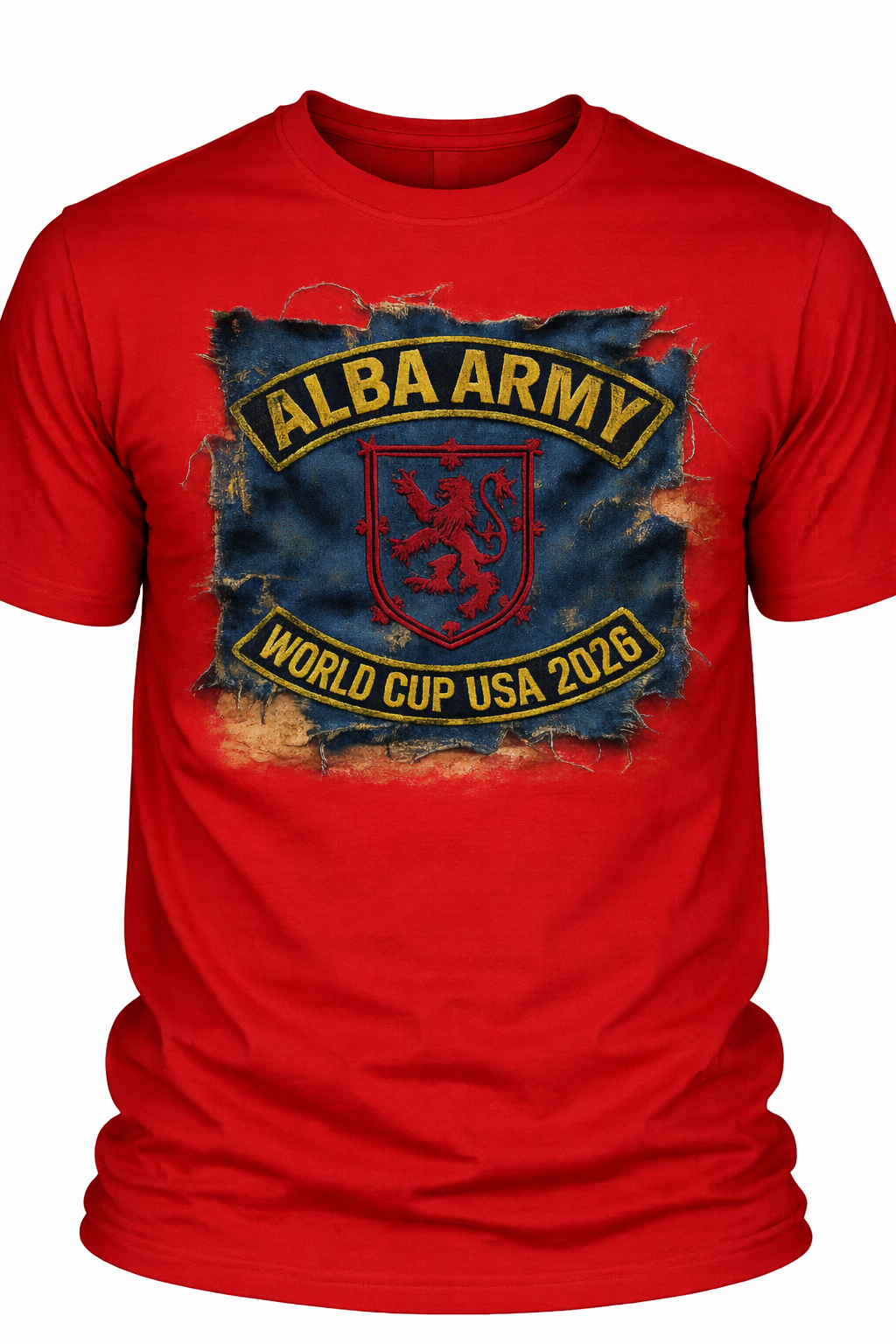 Alba Army Shield World Cup USA 2026 1 - T-shirt