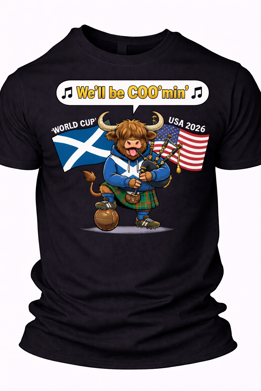 We'll be COO'min World Cup USA 2026 - 1 - T-shirt