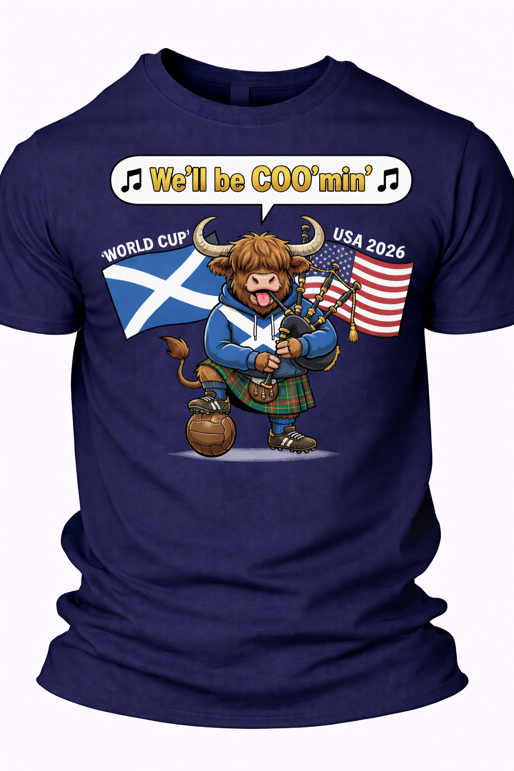 We'll be COO'min World Cup USA 2026 - 1 - T-shirt