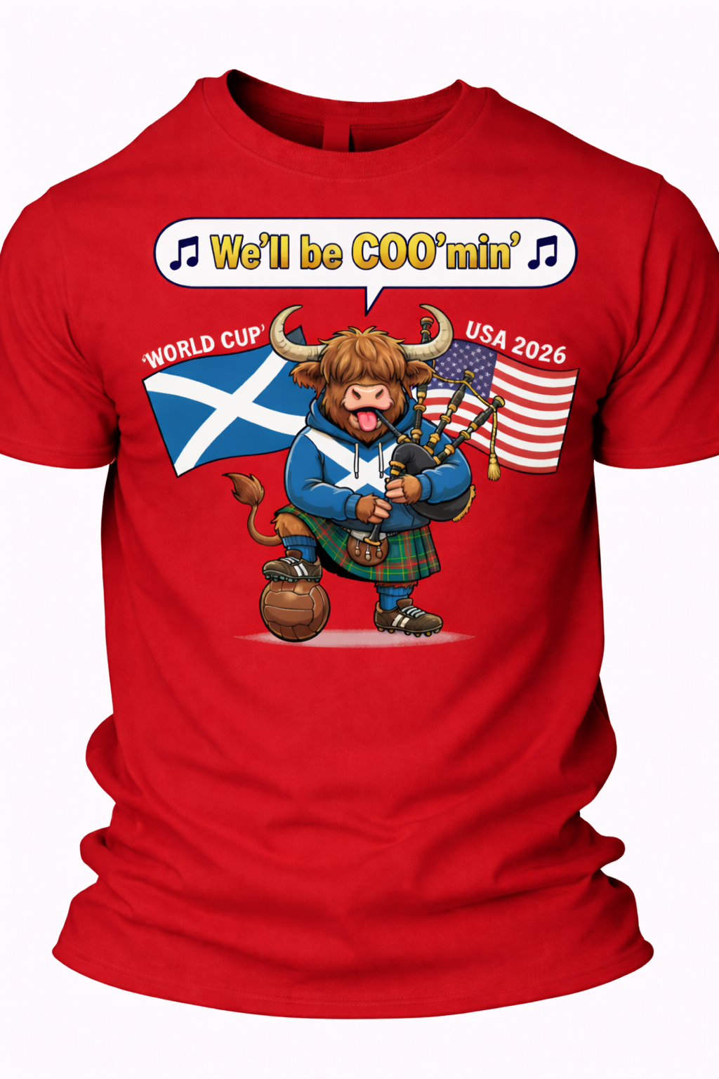 We'll be COO'min World Cup USA 2026 - 1 - T-shirt