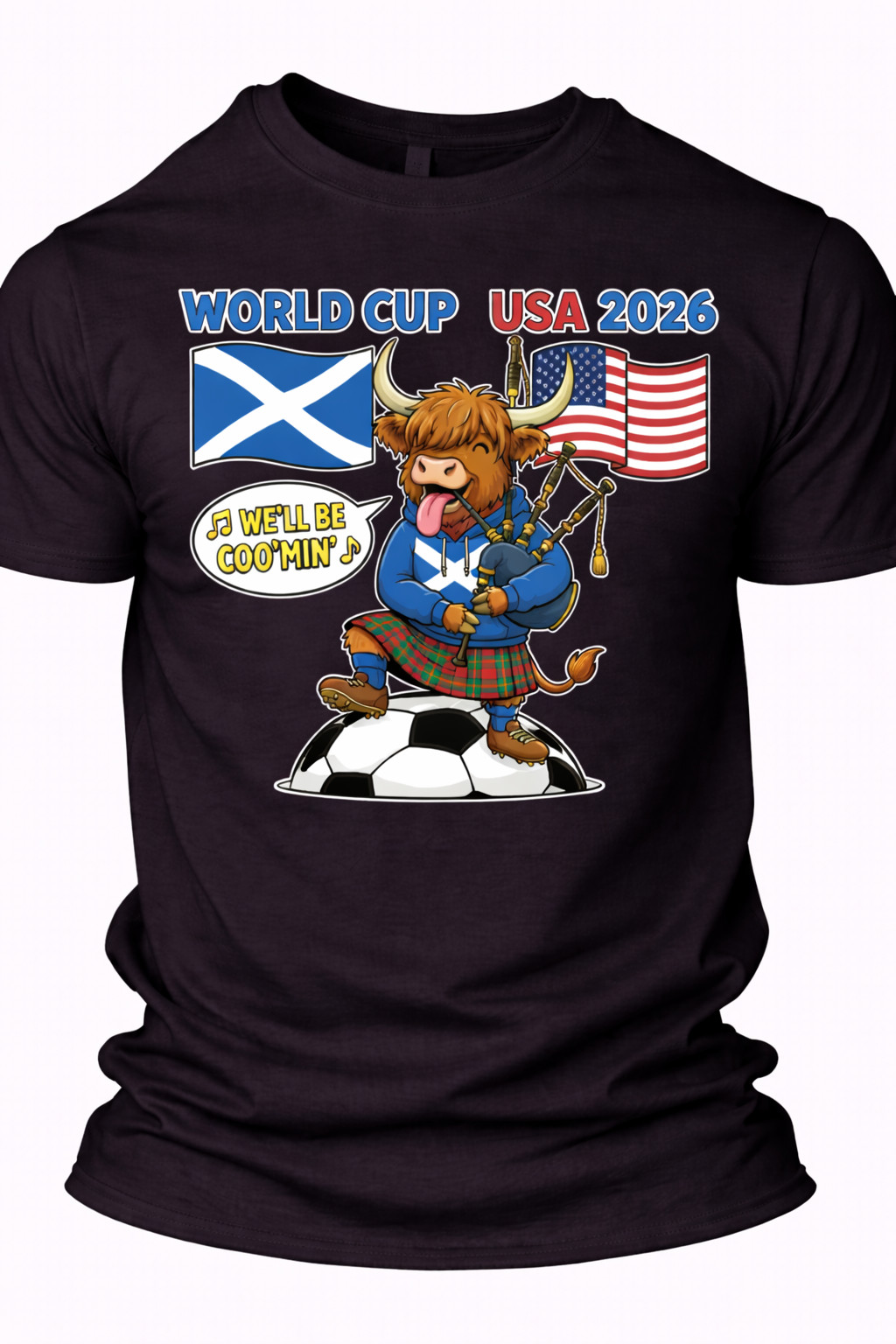 We'll be COO'min World Cup USA 2026 - 2 - T-shirt