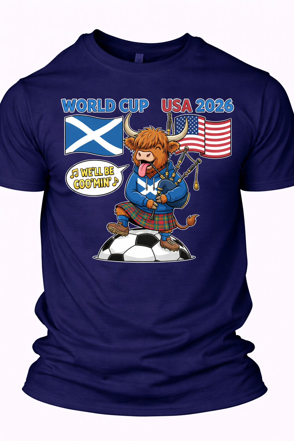 We'll be COO'min World Cup USA 2026 - 2 - T-shirt