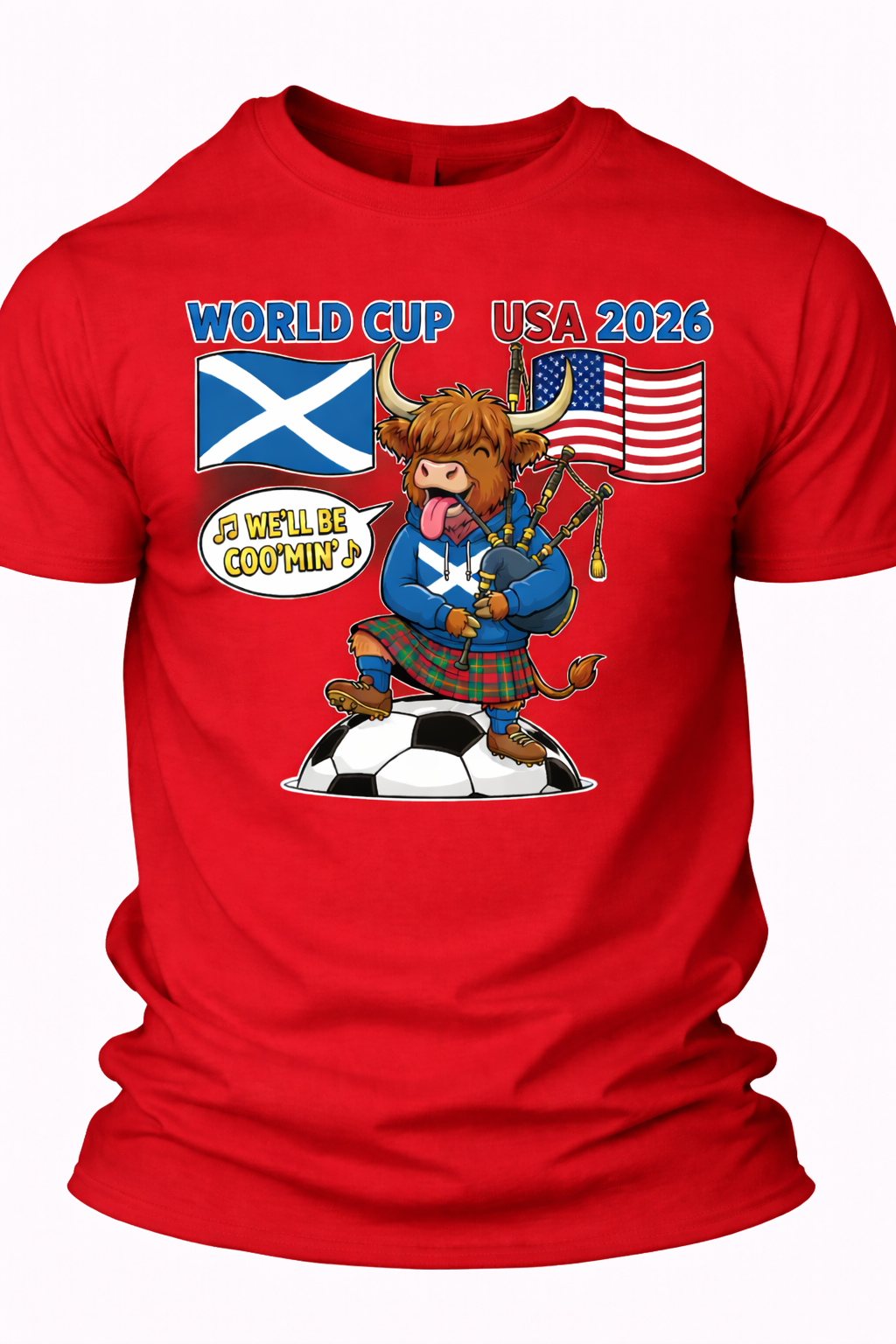 We'll be COO'min World Cup USA 2026 - 2 - T-shirt
