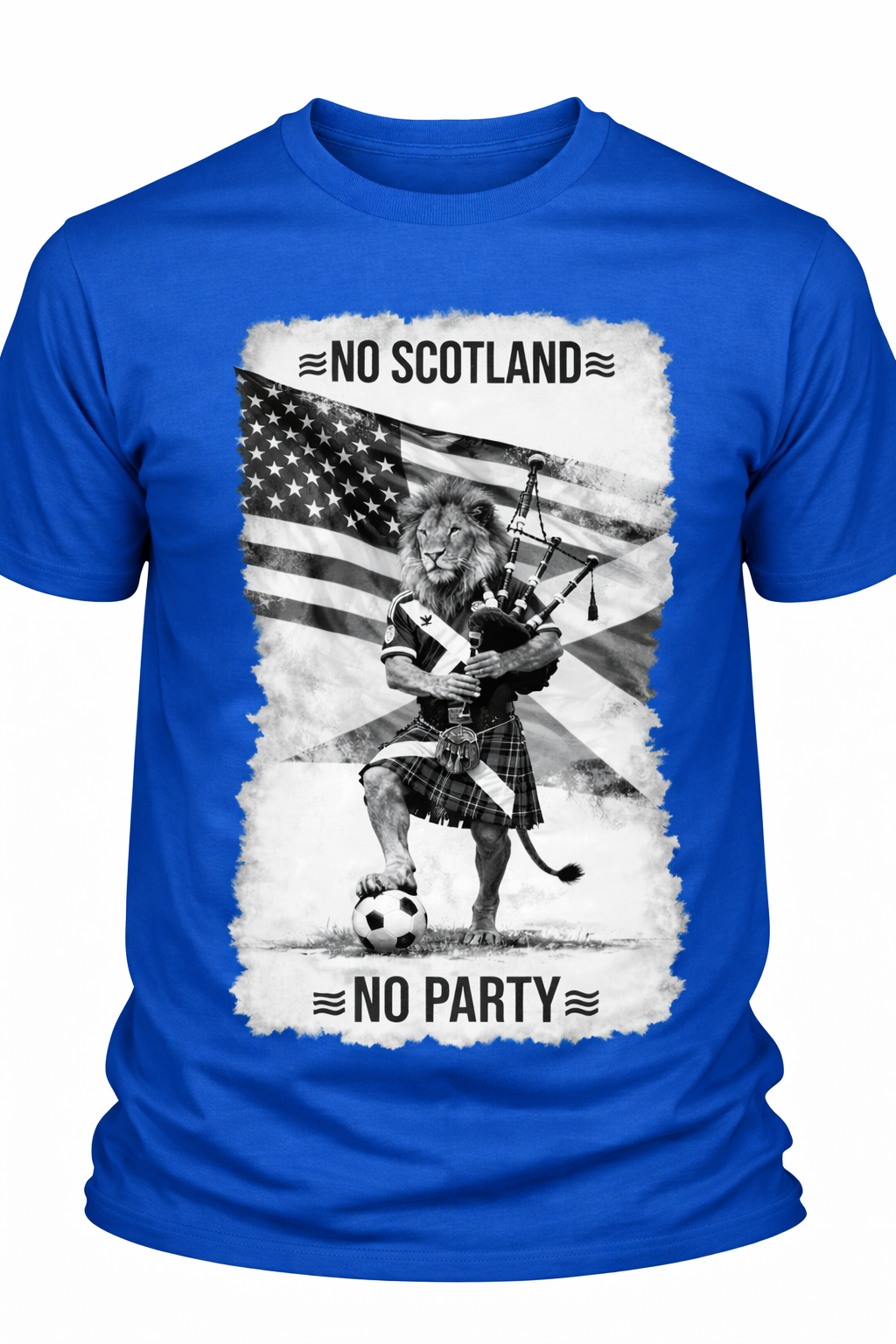 No Scotland, No Party B&W - T-shirt
