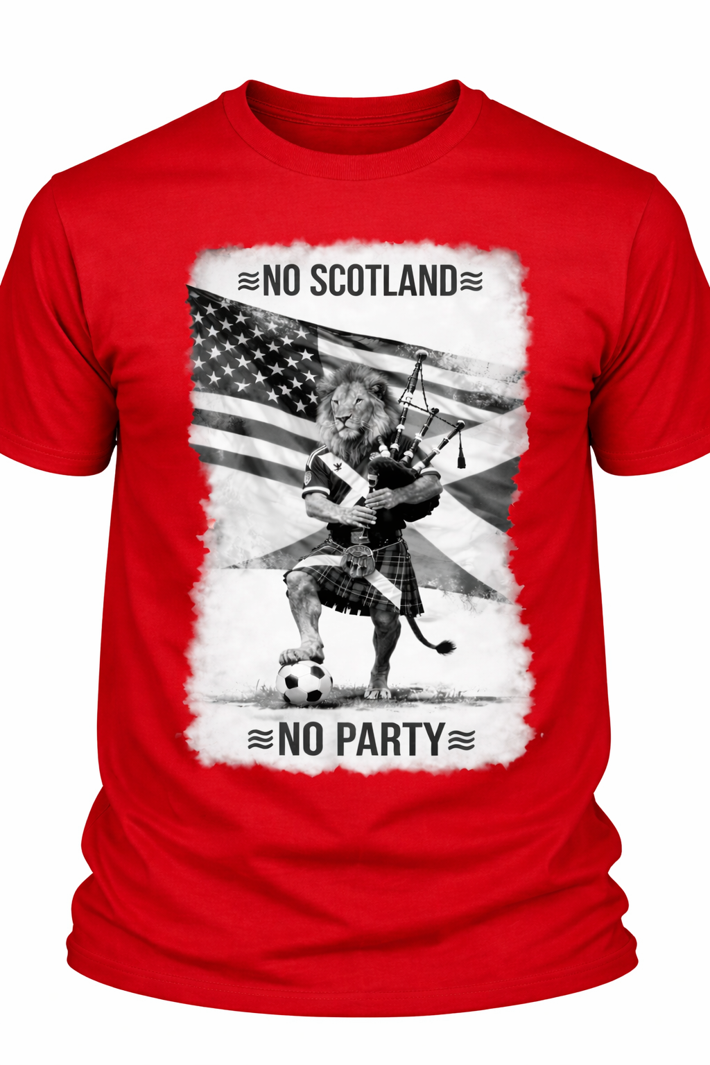 No Scotland, No Party B&W - T-shirt