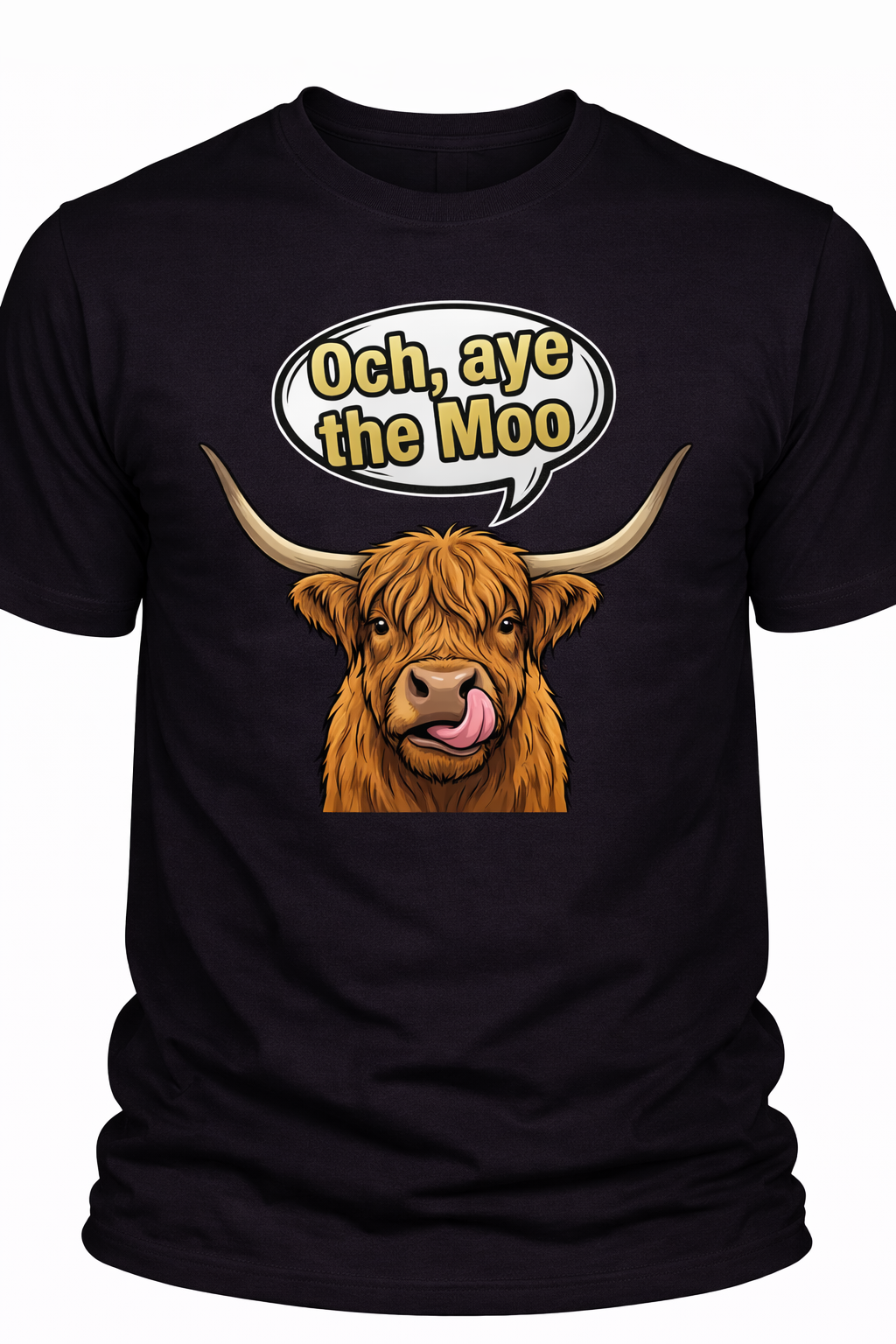 Och, Aye the Moo - T-shirt
