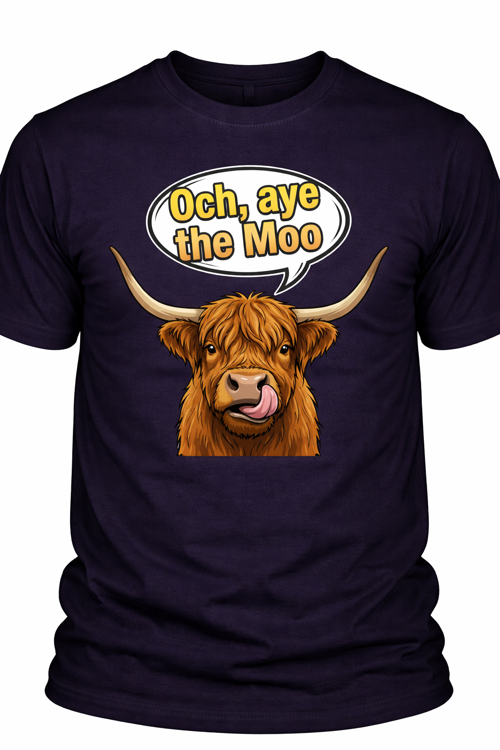 Och, Aye the Moo - T-shirt