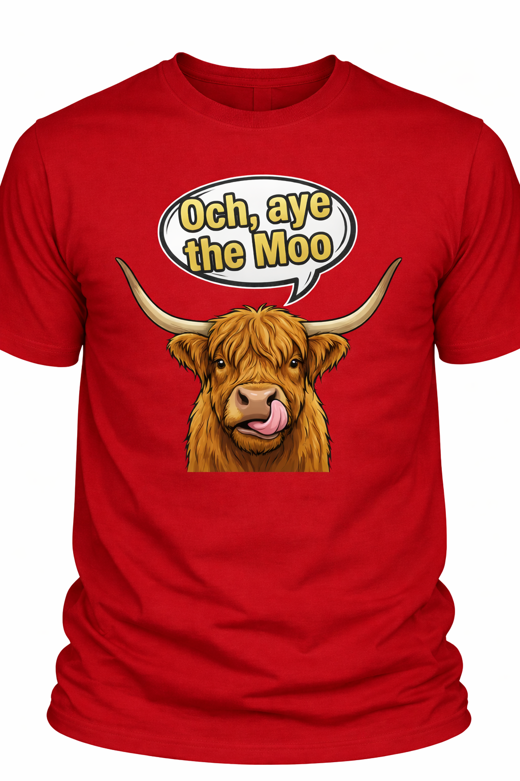 Och, Aye the Moo - T-shirt