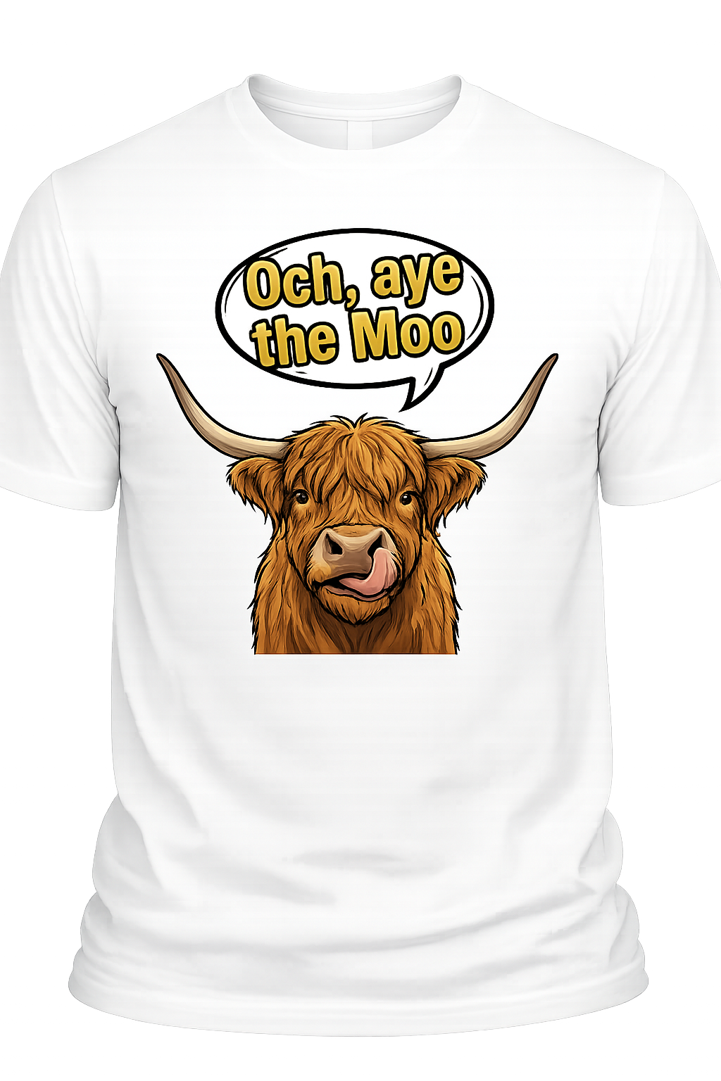 Och, Aye the Moo - T-shirt